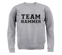 Team Hammer - Felpa Per Bambini - Gladiator TV Game Show Nome Contendente