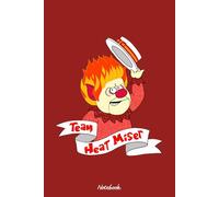 Team Heat Misser Notebook: 6 x 9 Size | Journal College Ruled Notebook | 120 Pages | Gift