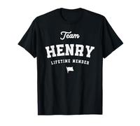 Team Henry Lifetime Member Nome divertente Henry Maglietta