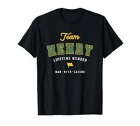 Team Henry Lifetime Member Nome divertente Henry Maglietta