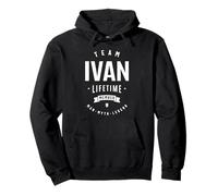 Team Ivan Lifetime Member Nome Divertente Ivan Felpa con Cappuccio