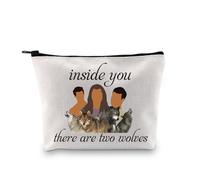 Team Jacob - Trousse per trucchi, motivo: vampiro, idea regalo per amanti del lupo, Due lupi 3uk, alla moda