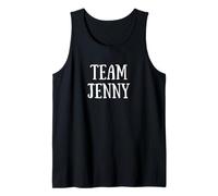 Team Jenny Cute White Font Cheer for Jenny Show Support Canotta