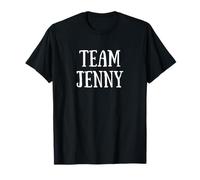 Team Jenny Cute White Font Cheer for Jenny Show Support Maglietta