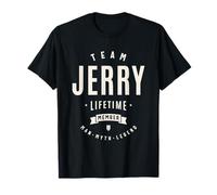Team Jerry Lifetime Member Nome Divertente Jerry Maglietta