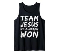 Team Jesus Abbiamo già Vinto Christian Faith Believer Matching Canotta