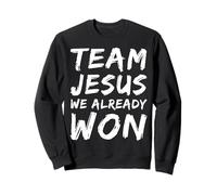 Team Jesus Abbiamo già Vinto Christian Faith Believer Matching Felpa