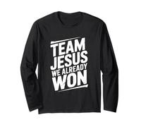 Team Jesus Abbiamo già Vinto la Vittoria della Fede Cristiana Maglia a Manica