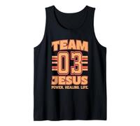 Team Jesus Jersey 3 Il Suo Nome è Power Healing Life Canotta