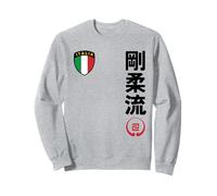 Team Karate Goju Ryu Italy Flag Kanji Japanese Martial Arts Felpa