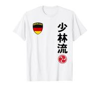 Team Karate Shorin Ryu German Flag Japanese Martial Arts Maglietta