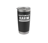 Team Karim - Cognome Bicchiere termico in acciaio inox doppia parete