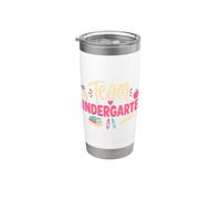 Team Kindergarten Back to School Teachers Students Bicchiere termico in acciaio inox doppia parete