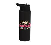 Team Kindergarten Back to School Teachers Students Stainless Steel Insulated Water Bottle