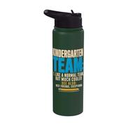 Team Kindergarten Back to School Teachers Students Stainless Steel Insulated Water Bottle
