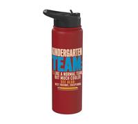 Team Kindergarten Back to School Teachers Students Stainless Steel Insulated Water Bottle