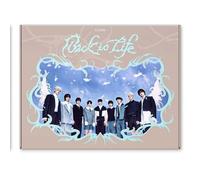 &TEAM KR 1st Mini Album [Back to Life] GAZE Ver. CD+P.Book+P.Card+Tabloid+Lyrics