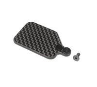 TEAM LOSI RACING Piastra di montaggio del ricevitore in carbonio: 22X-4