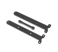TEAM LOSI RACING Supporto per telaio in carbonio, 1,5 e 3,5 mm, 22X-4