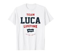 Team Luca Lifetime Member Nome Divertente Luca Maglietta