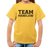 Team Manilow - Maglietta Per Bambini - Barry Musicista Musicale