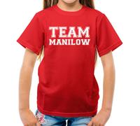 Team Manilow - Maglietta Per Bambini - Barry Musicista Musicale