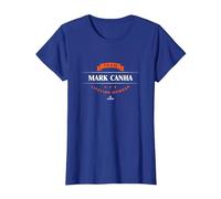 Team Mark Canha Lifetime Member New York Baseball Player Maglietta, Donna, Blu Reale, M