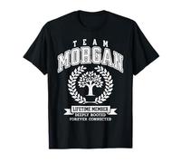 Team Morgan Cognome Cognome Custom Family Reunion Maglietta