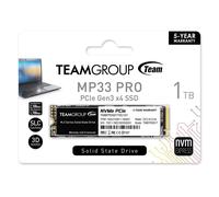 TEAM GROUP ELITE SOLID STATE DRIVE SSD 1TB MP33 M.2 NVMe PCIe 3.0 TM8FPD001T0C101