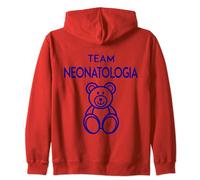 Team neonatologia, reparto ospedaliero personale sanitario B Felpa con Cappuccio