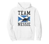 Team Nessie Loch Ness Monster Scozia Felpa con Cappuccio