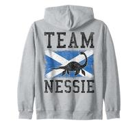 Team Nessie Loch Ness Monster Scozia Felpa con Cappuccio