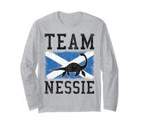 Team Nessie Loch Ness Monster Scozia Maglia a Manica