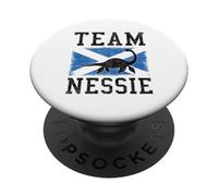 Team Nessie Loch Ness Monster Scozia PopSockets PopGrip Adesivo