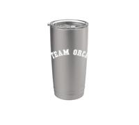 Team Orca - Divertente Yacht Barca Proteggere Orcanize Compagno Gladis Bicchiere termico in acciaio inox doppia parete