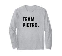 Team Pietro - Nome - Cognome Maglia a Manica