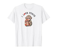Team Punch Baby Monkey Macaque Maglietta