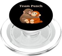 Team Punch Il macaco scimmietta vittima di bullismo PopSockets PopGrip per MagSafe