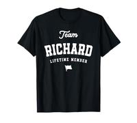 Team Richard Lifetime Member Nome Divertente Richard Maglietta