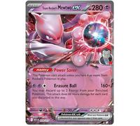 Team Rocket's Mewtwo ex 079/217, carta Pokemon doppia rara | Mega Evolution Ascended Heroes | ME03 | Titan Authenticated