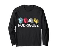 Team Rodriguez Proud Famiglia Cognome Cognome Maglia a Manica