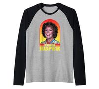 Team Roper Mrs Helen Roper Three's Company 80's Vibe Maglia con Maniche Raglan