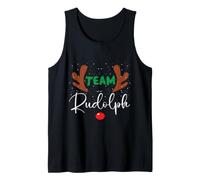 Team Rudolph Camicie Rudolph la Renna Naso Rosso Canotta