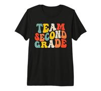 Team Second Grade Back to School Teacher Boys Kids 2nd Grade Maglietta Premium