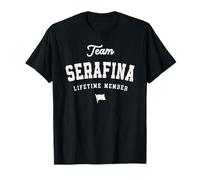 Team Serafina Lifetime Membro Divertente Nome Serafina Maglietta
