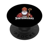 Team Sinterklaas Dutch Folklore Vigilia di San Nicola Vacanza PopSockets PopGrip Adesivo