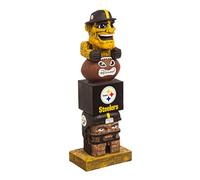 Team Sports America NFL Pittsburgh Steelers Tiki Totem, 16 pollici