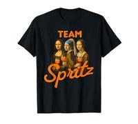 Team Spritz Aperitivo e Arte Mona Lisa e Amiche Happy Hour. Maglietta