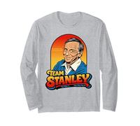 Team Stanley! Funny Roper Romp Vintage Three's Company 80's Maglia a Manica