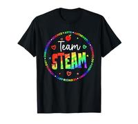 Team Steam Insegnante e Studente Rientro a Scuola STEM Special Maglietta